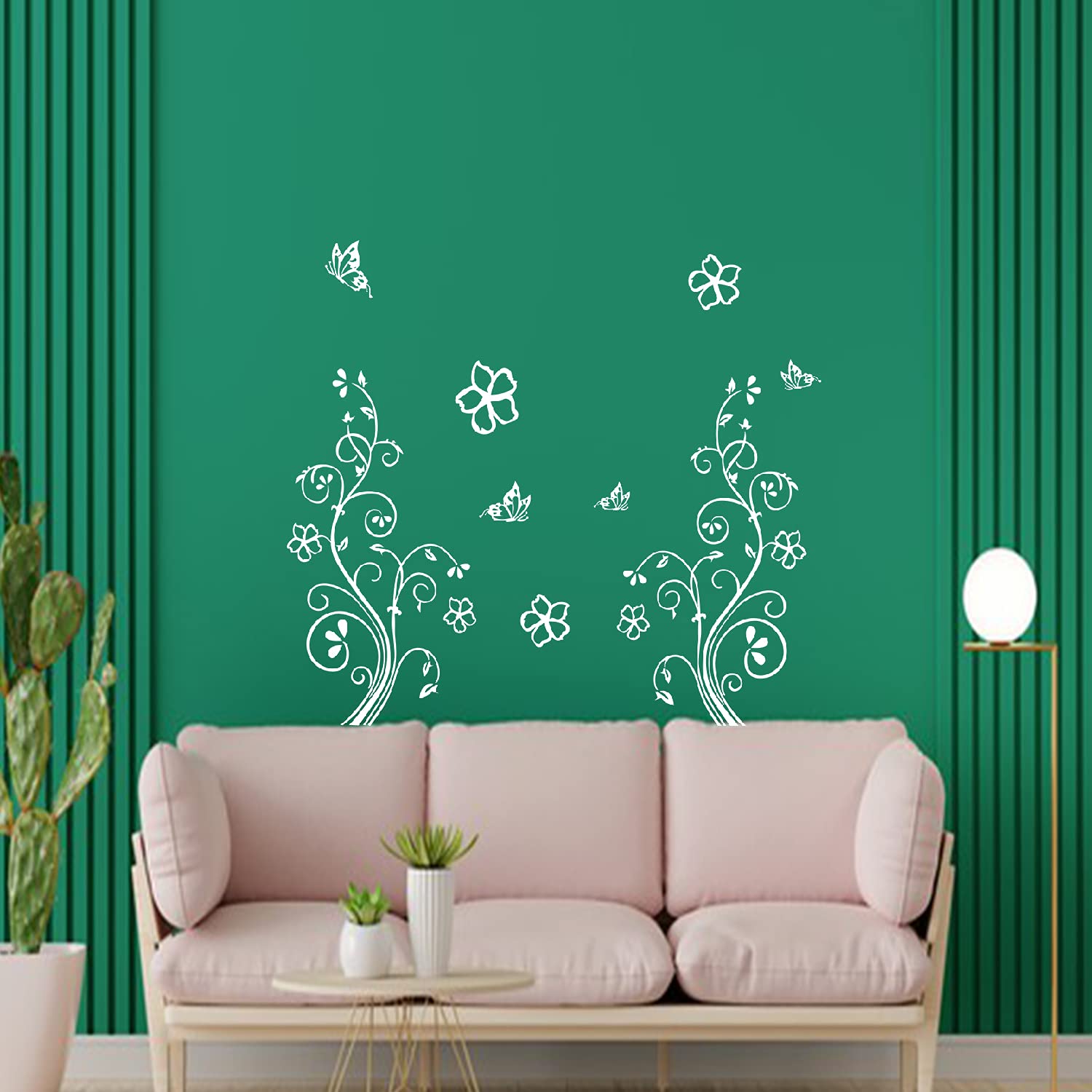 Kayra Decor Stencils for Wall Painting - Flower Pack of 1, 24 inch