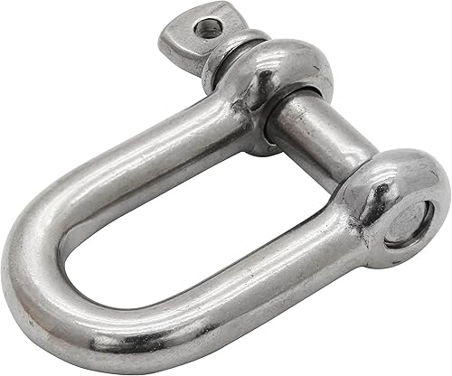 Miniatura 3 de Extreme Max 3006.8252.4 BoatTector Grillete D de acero inoxidable - 34", paquete de 4