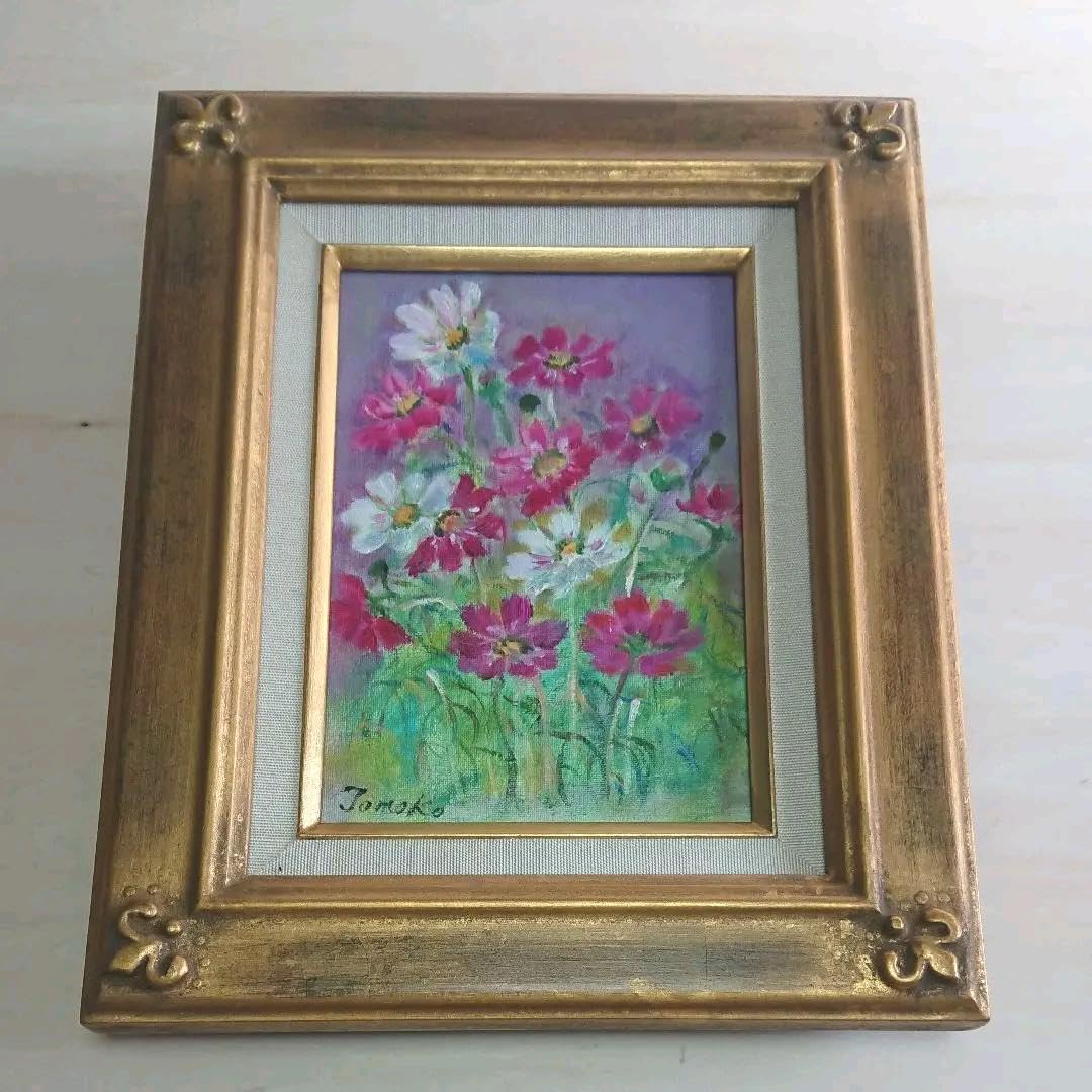 秋桜　水彩画　原画　コスモス maxresdefault.jpg