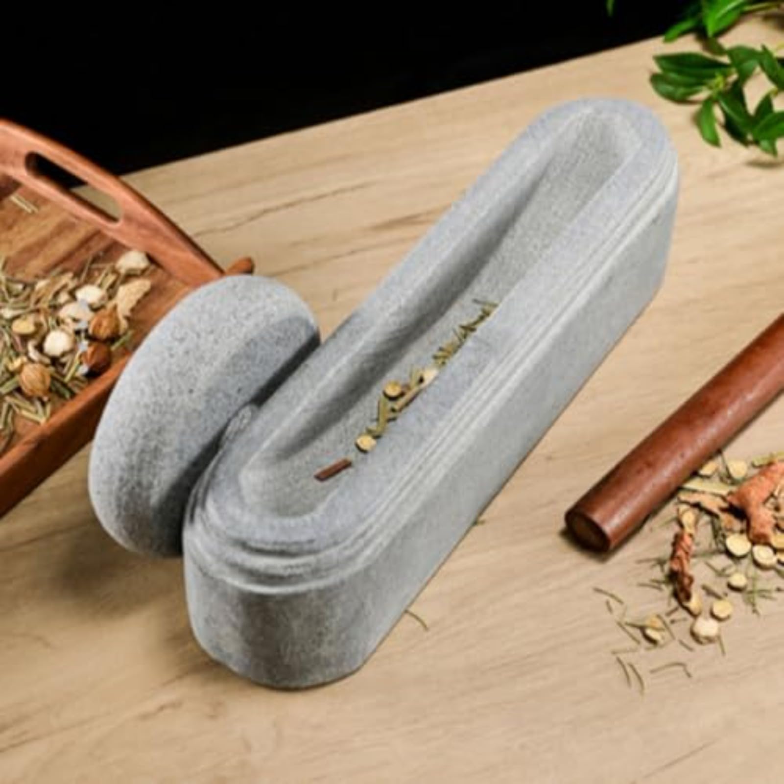 Strumento per macinare pietre, polverizzatore alimentare multifunzionale per ingredienti secchi e umidi, resistente alla corrosione, facile da pulire, ideale per macinare fagioli, cereali e spezie