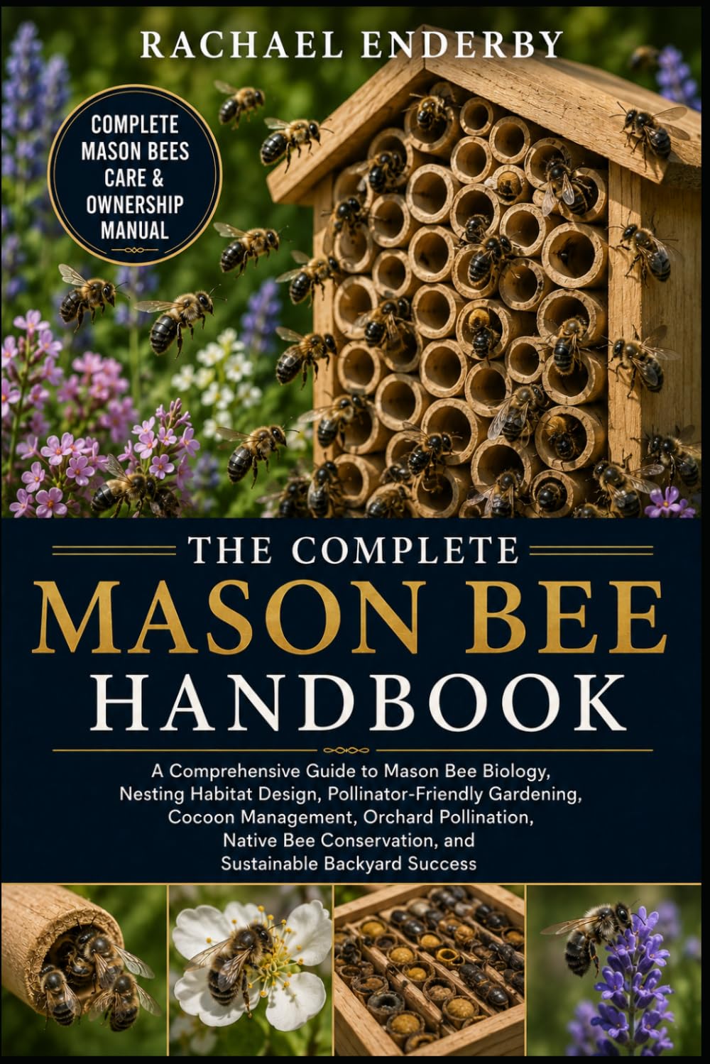 THE COMPLETE MASON BEE HANDBOOK: A Comprehensive Guide to Mason Bee Biology, Nesting Habitat Design, Pollinator-Friendly Gardening, Cocoon Management, ... and Sustainable Backyard Success