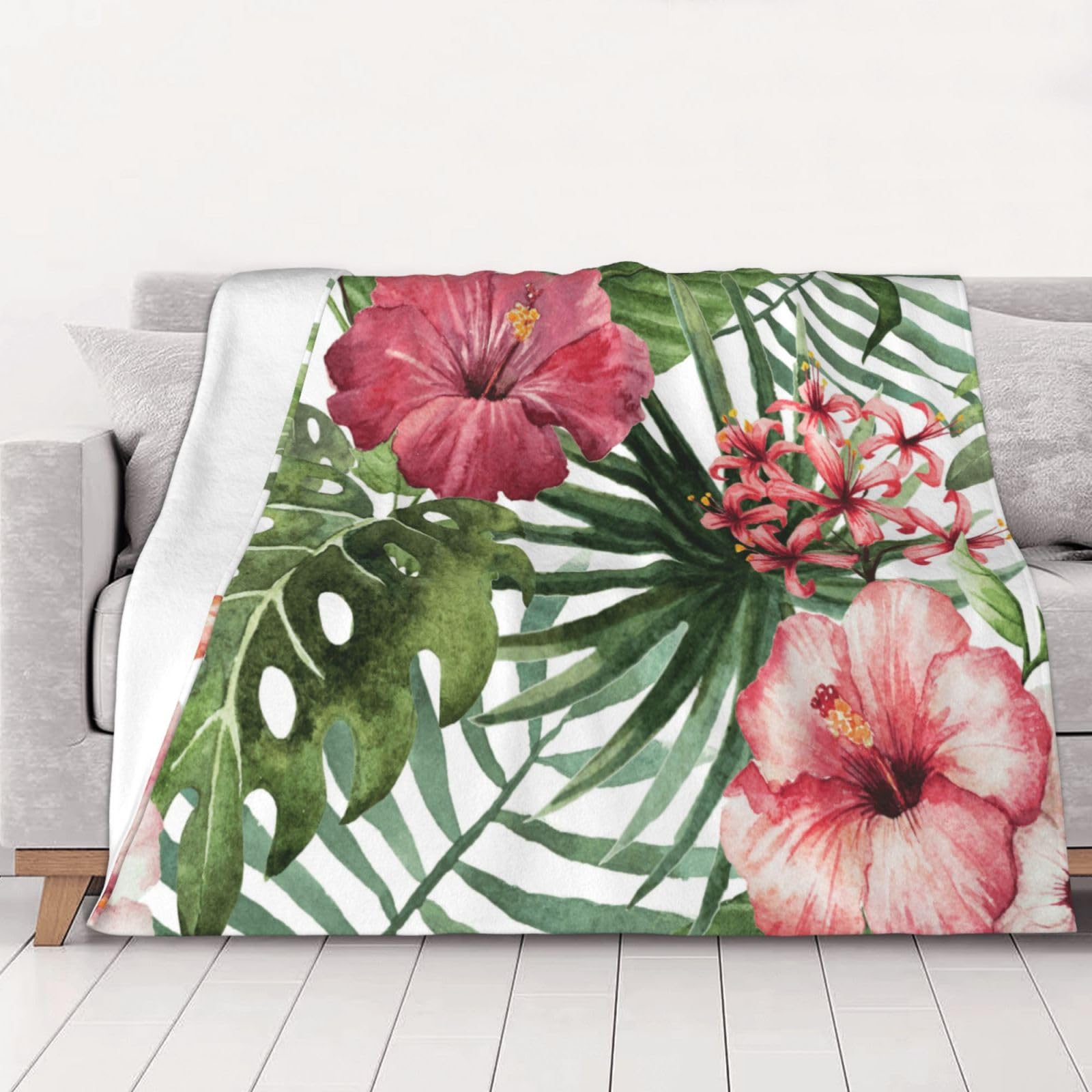 Couverture en flanelle douce pour des soirées cocooning réussies sur le canapé