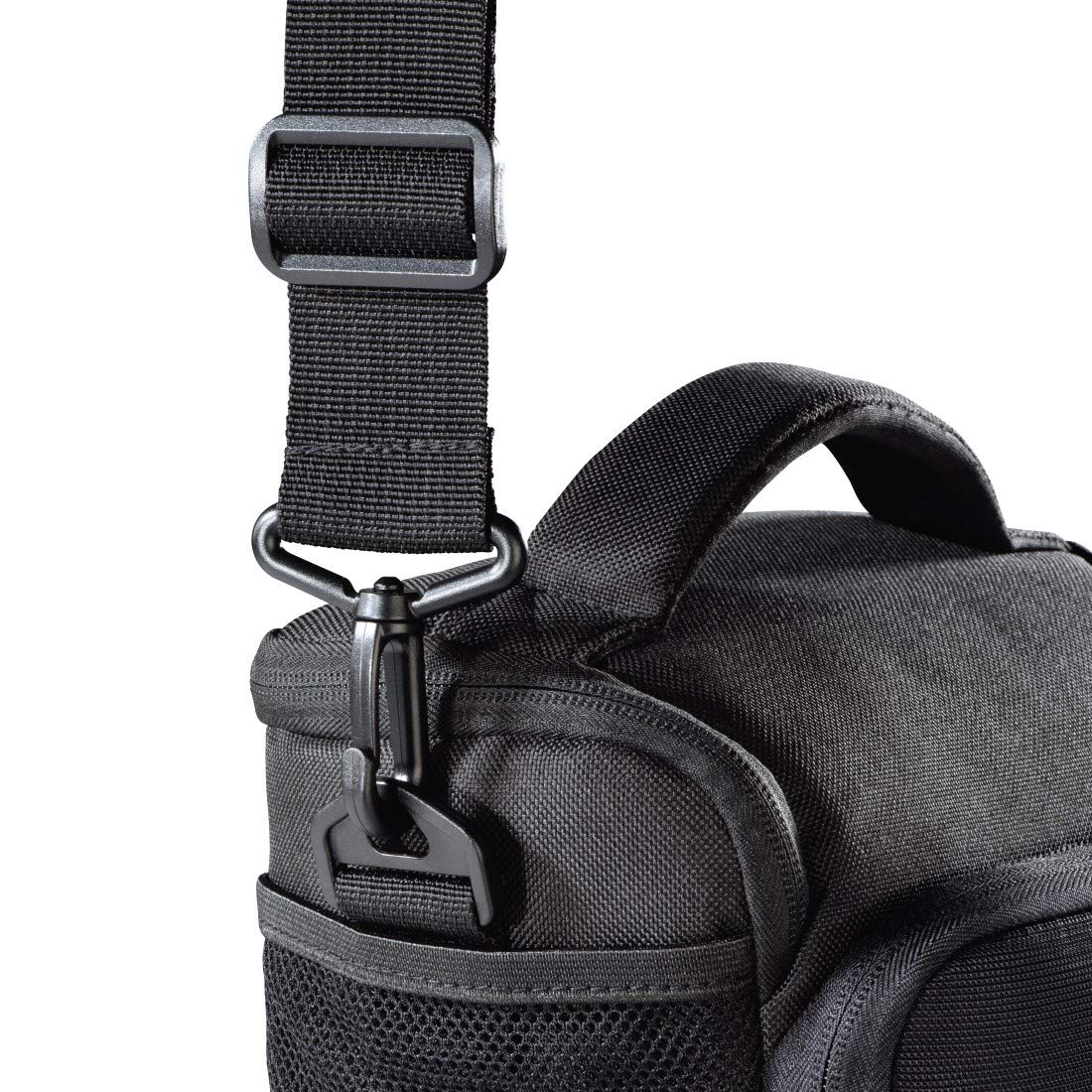 Hama Albany Kameratasche Für DSLR – 15x10x13 Cm, Polyester, Mit Tragegriff & Schultergurt – Schwarz