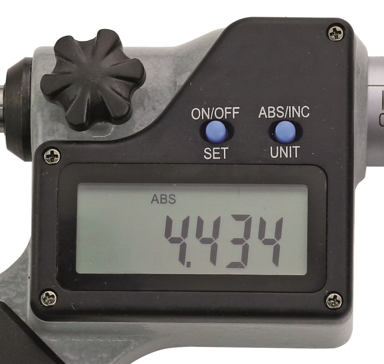 CNC QUALITÄT Digital Bügelmessschraube Messbereich 0-25 mm - flache und ballige Messflächen - IP65 Schutz