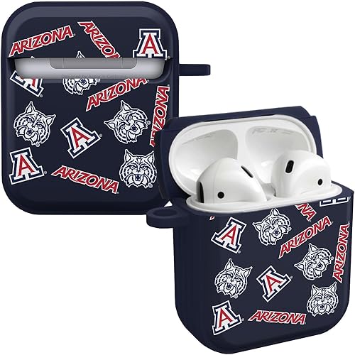 Miniatura 14 de AFFINITY BANDS Arizona Wildcats Camo HDX - Funda compatible con Apple AirPods Pro Camo,Azul,Clásico,Arizona Wildcats,2-Arizona