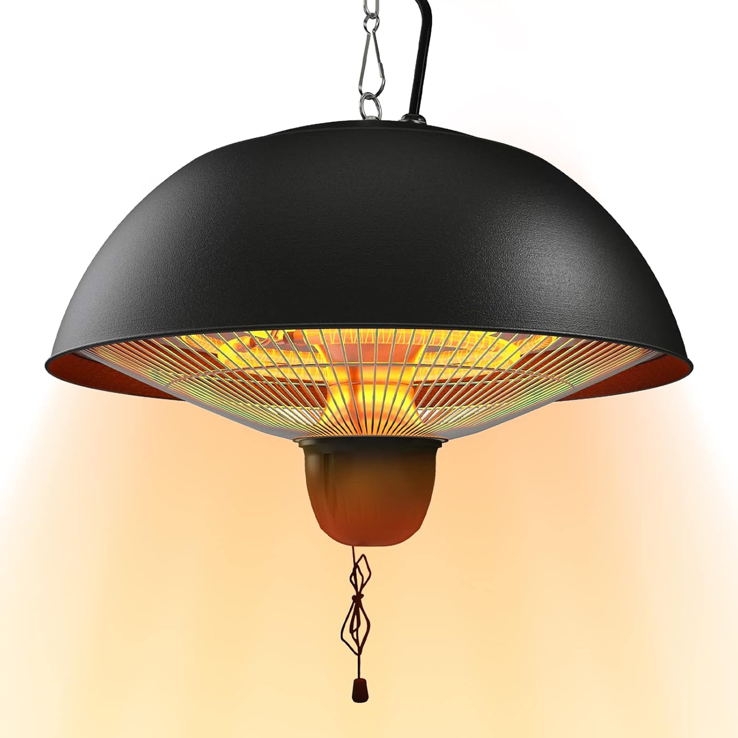 Kollecktiv 1500W Patio Heater with IP65 Waterproof, Dustproof & 3 Heat