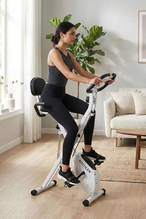 Kochler X Bike Exercise Bike - 3-in-1 Fitness Equipment - Vertical Fitness Bike