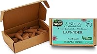 Vista 36 de Bless International Cedro 100% natural - Conos de incienso hechos a mano, sumergidos a mano, orgánicos, sin productos químicos para purificación