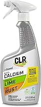 CLR Brands® Calcium, Lime & Rust Remover, Blasts Calcium, Dissolves Lime Deposits, Zaps Stubborn Rust Stains and Hard Water Deposits, 22 Ounce Spray Bottle (Pack of 1)