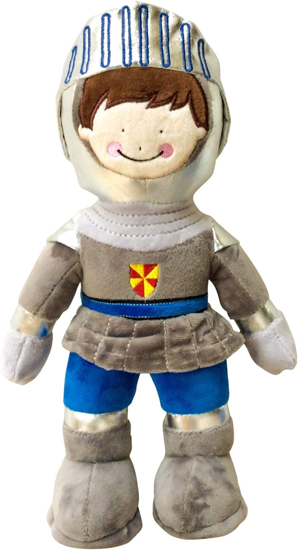 Storklings Knight Soft Toy Plushie wearing a Suit of Armour