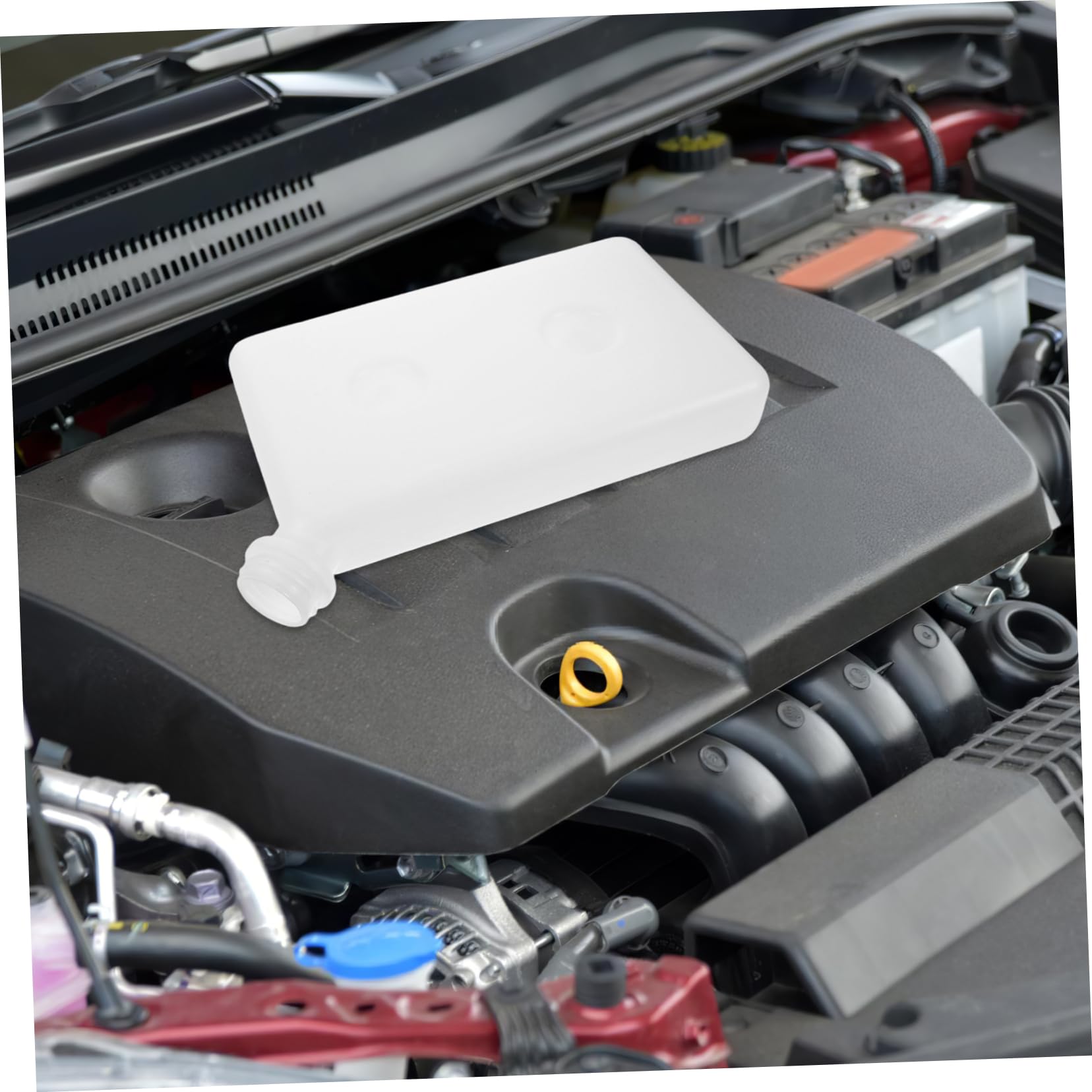 Tanque de Combustible 8 L Abs con Boquilla Angular y Dos Orificios | Accesorio para Calentador de Estacionamiento Externo, Diseño Reforzado, Compatible con Coches y Motocicletas