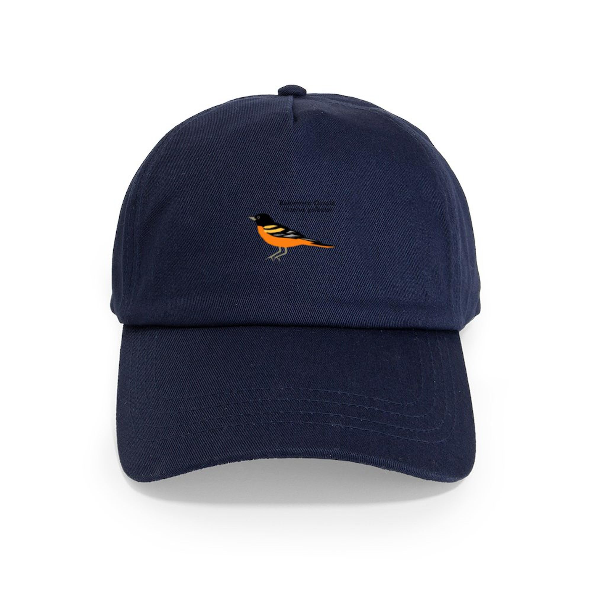 CafePress Baltimore Oriole Cap Unique Adjustable Baseball Hat Navy