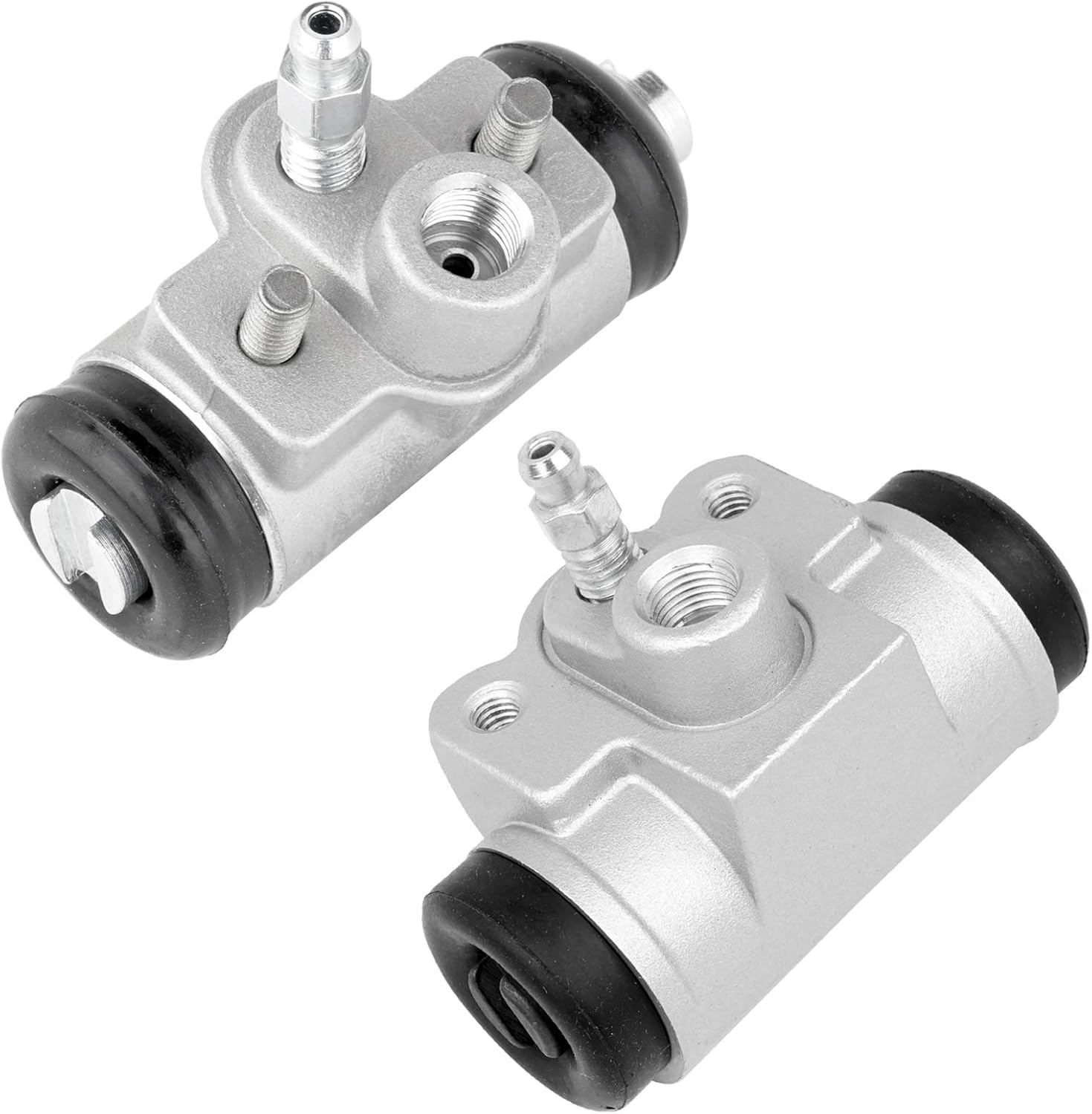 Caltric Front and Rear Wheel Hub Brake Cylinder Compatible with Kawasaki Mule 3010 Kaf620 4X4 2001-2008