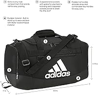 Vista 3 de adidas Bolsa Duffel de gimnasio unisex Defender 4.0 para hombres y mujeres