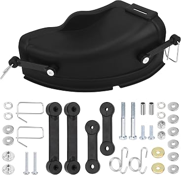 960120040 532187298 187298 Mulch Plate Cover Hooks Kit Compatible with Husqvarna Craftsman 54" Decks Riding Lawn Mowers RZ5424 LGT2654 YTH24V54 YTH24V48