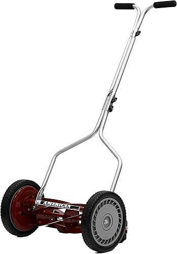 American Lawn Mower Company 1304-14 Cortacésped de carrete de empuje de 5 cuchillas de 14 pulgadas