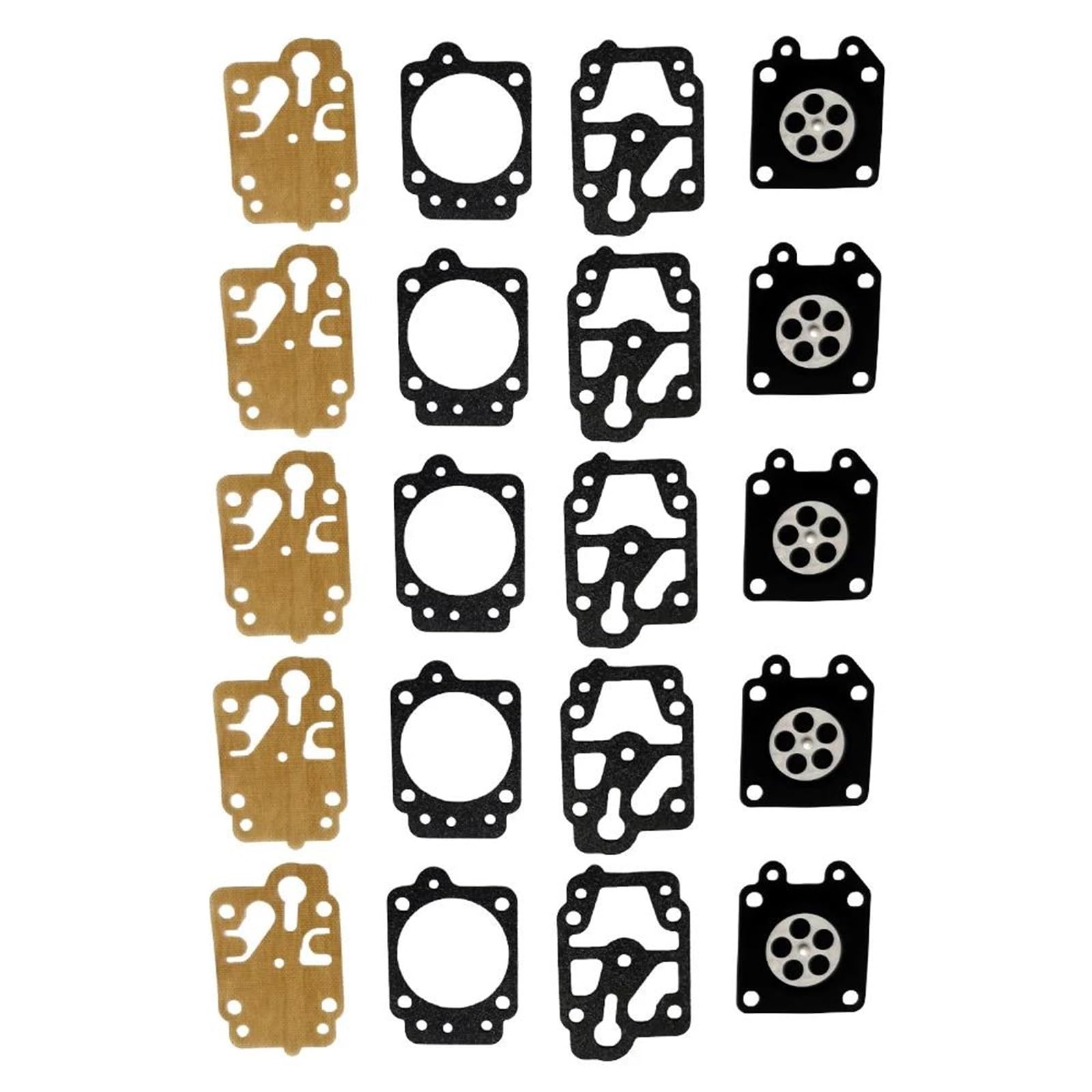 Kit De Réparation De Carburateur pour Débroussailleuse W&albro (5/10 Pièces) : Joints, Membranes, Carburateur pour Débroussailleuse 36f, 40-5, 139f, GX35