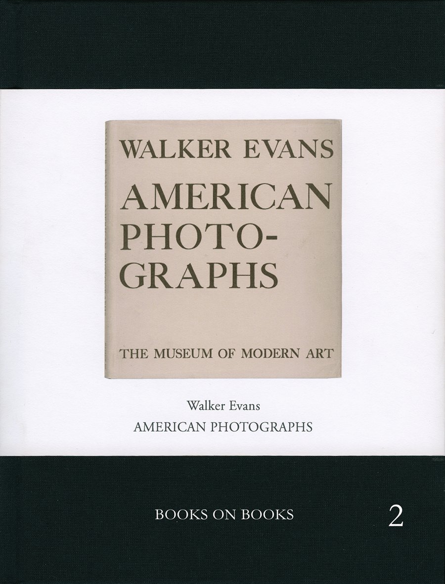 Walker Evans American Photographs (Books on Books) Amazon.co.uk Hill