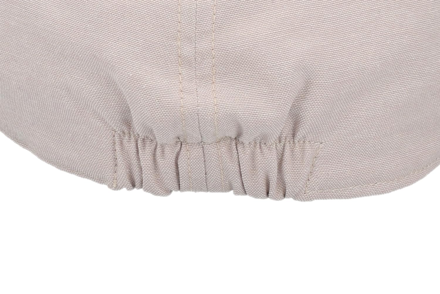 Coppola Estiva Uomo in Cotone Leggero, Stile Classico Inglese, 3 Colori: Navy, Taupe, Sabbia