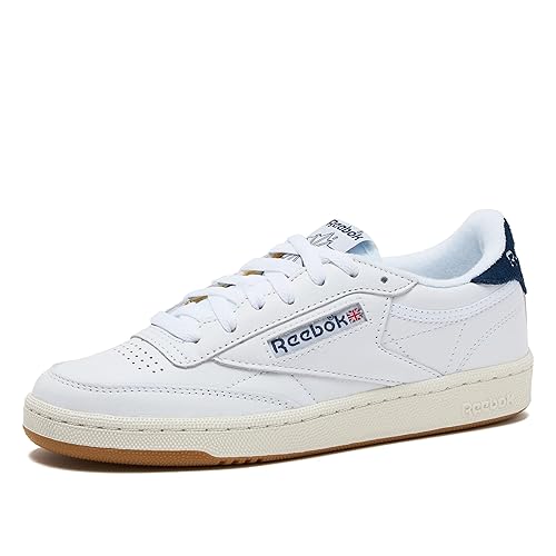 Reebok Club C 85 Vintage Tennis Sneakers for Women, Casual White Womens Shoes, Size 5 to 11