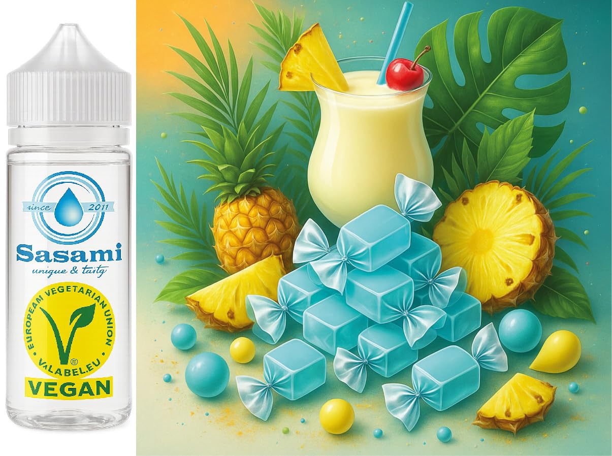 Arôme concentré bonbon glacé à la menthe Piña Colada Sasami 100 ml - 8
