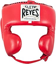 CLETO REYES Boxing Headgear with Cheek Protection for Men and Women, Protective Head Guard Face Saver, Sparring Fighting