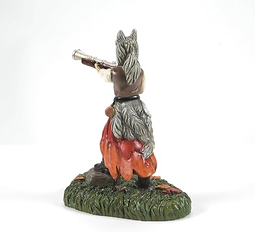 Miniatura 6 de Department 56 Snow Village - Figura de Halloween de The Werewolf Hunter 25 aniversario, 3.6 pulgadas, multicolor