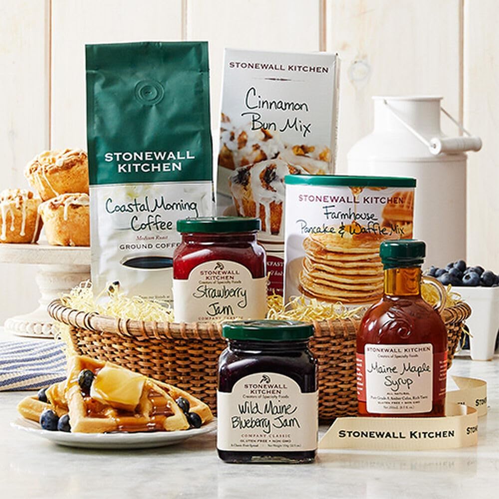 Stonewall Kitchen New England Breakfast Basket (6 Piece)