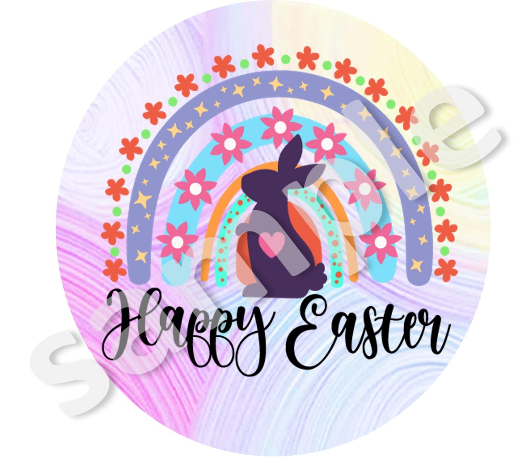 Happy Easter Transferencias impresiones para Gelatinas, edible image for jelly art topper printed on wafer edible paper or bond paper. Customized your own image. 7