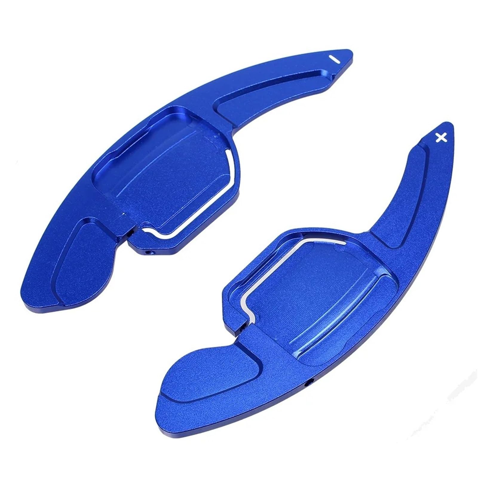 UIEOWHN Car Shift Paddle for Audi for A4 B8 A3 8P A5 A6 A7 A8 S5 Q3 Q5 Q7 Shift Paddle Extension Shifter Gear Paddle(Blue)