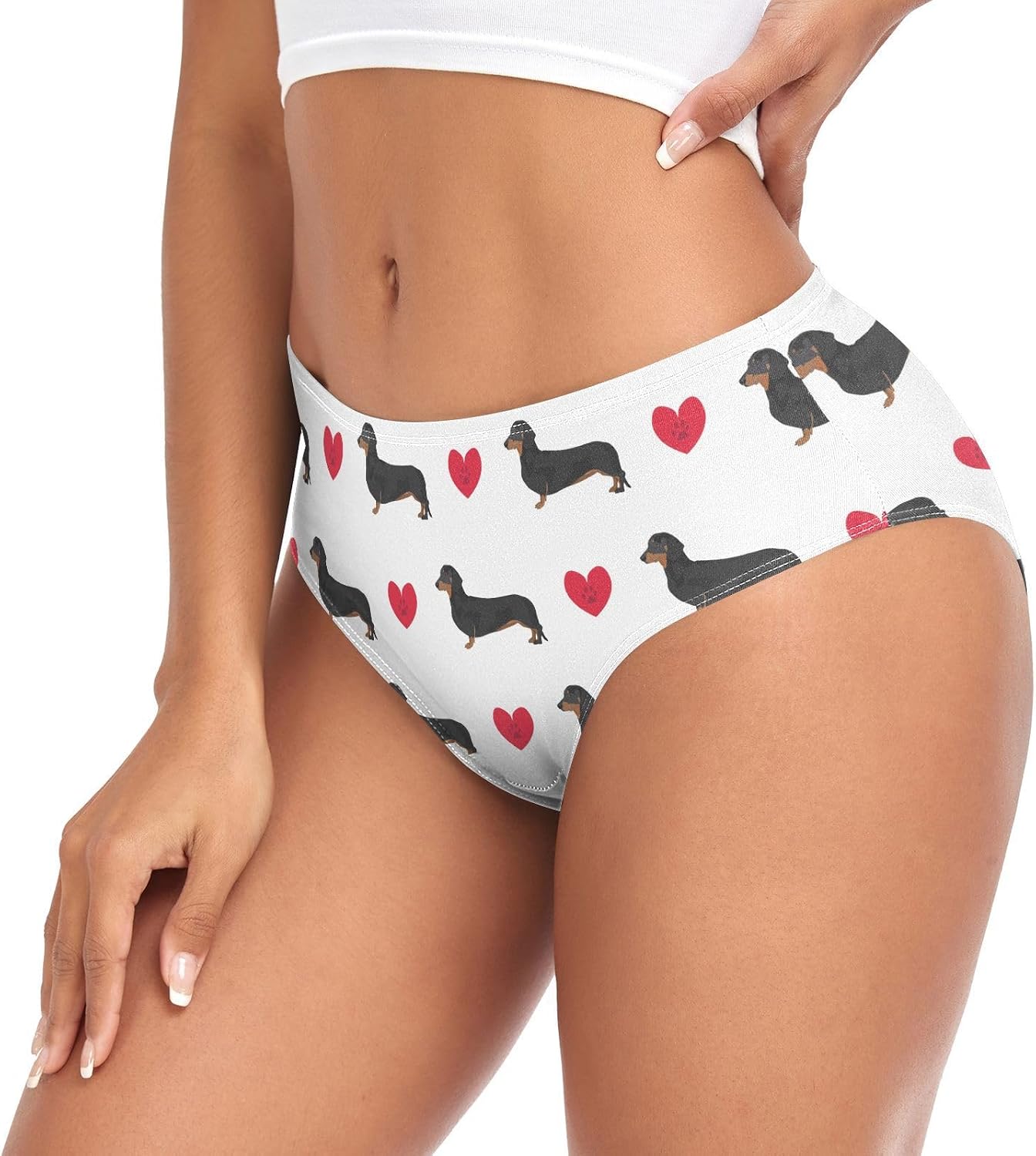 CaTaKu Women’s Bikini Underwear Cute Briefs Hipster Panties for Womens Ladies Underwear Panty