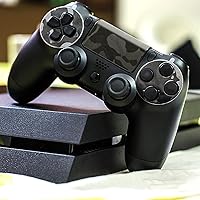 Vista 3 de 2Pcs of Hotline Games Touchpad Protector Compatible with PS4 Controller, Enhanced Texture Skin Compatible with Playstation 4 DualShock,Pre-Cut,Easy