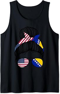 Bosnia Bosnian flag Tank Top