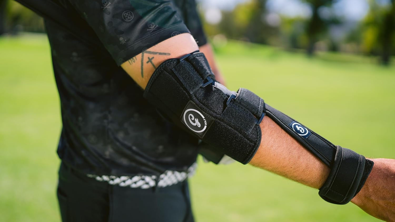George Gankas G Slot Golf Training Aid - Arm & Shoulder Alignment Golf Swing Trainer for Perfect Form - Professional Golf Swing Training Aid for Consistent Performance and Improved Technique