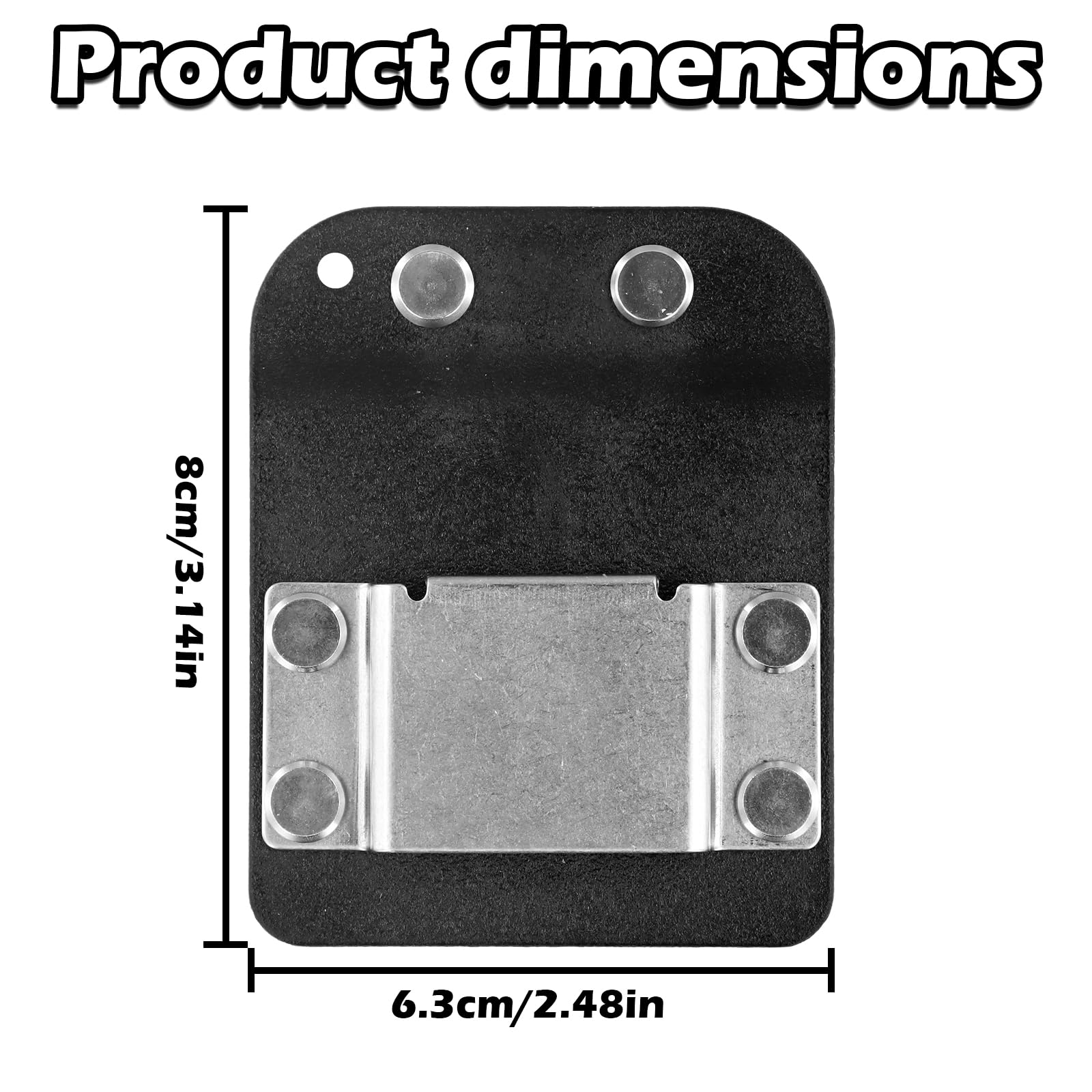 Clip-on Tool Belt Holder, Drill Holder Belt Clip, Heavy-Duty Drill Belt Holder - Image 2