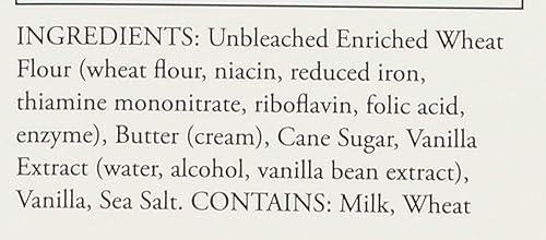 Miniatura 3 de Rustic Bakery Galletas hechas a mano, pan corto de vainilla de Tahití, 4 onzas