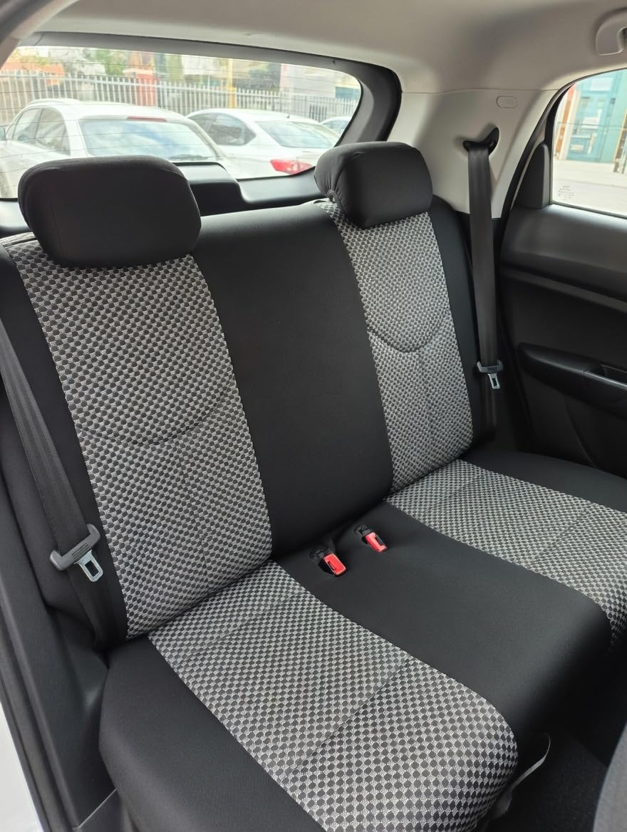 Italfodere Coprisedili Completi Compatibili con Leapmotor T03 Anteriori e Posteriori, Fodere Auto su Misura, Set Coprisedili Resistenti, Vari Colori