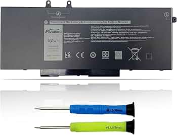 Amazon.com: AURUNHO 3HWPP 68Wh Battery Replacement for Dell