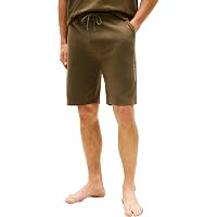 Tommy Hilfiger Uomo Pantaloncini in Felpa Track con Tasche Laterali