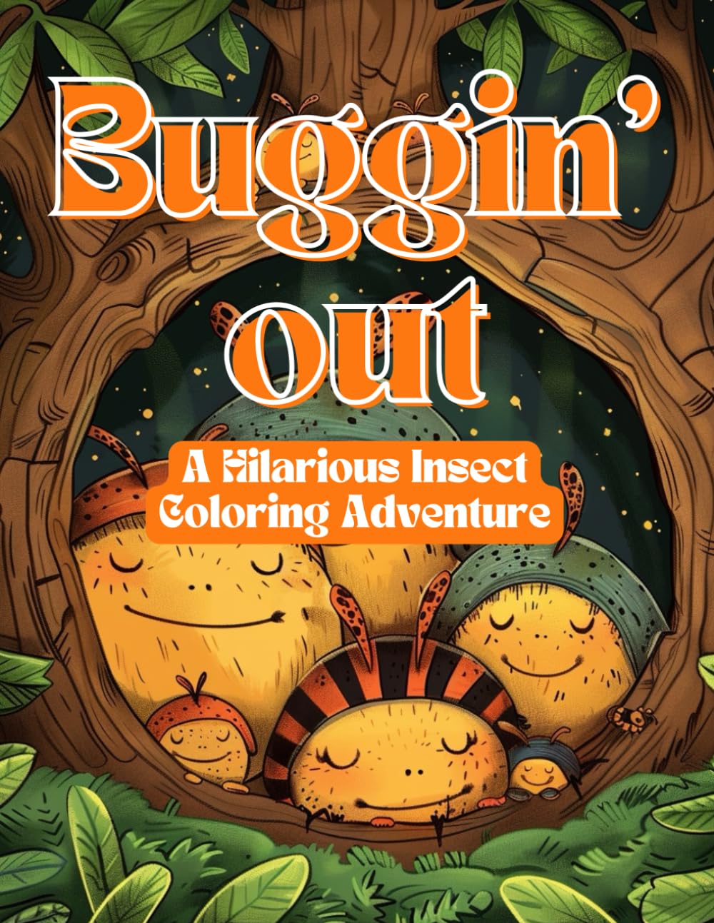 Buggin' Out! A Hilarious Insect Coloring Adventure: 150+ Pages of ...