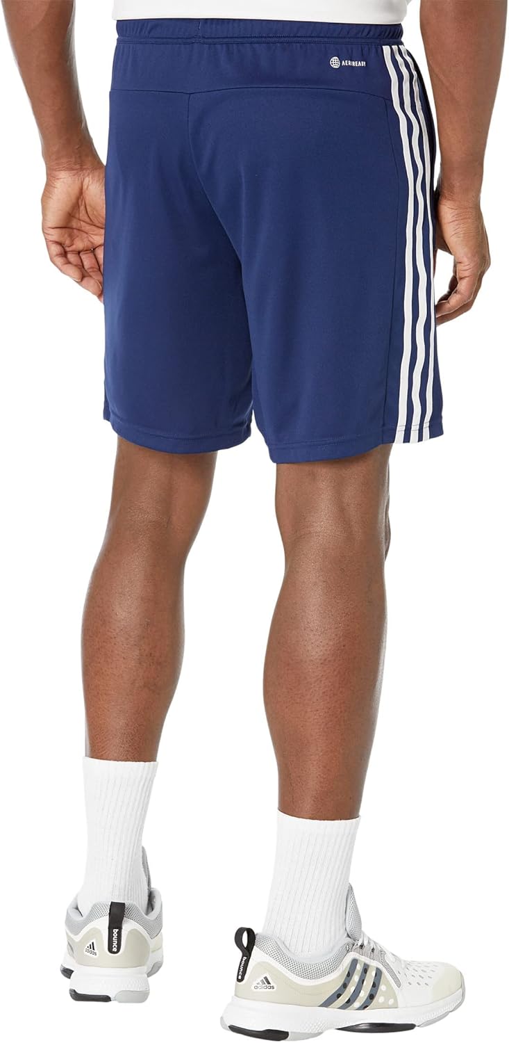 adidas Mens Training Essentials Pique 3-Stripes Training Shorts - Image 2