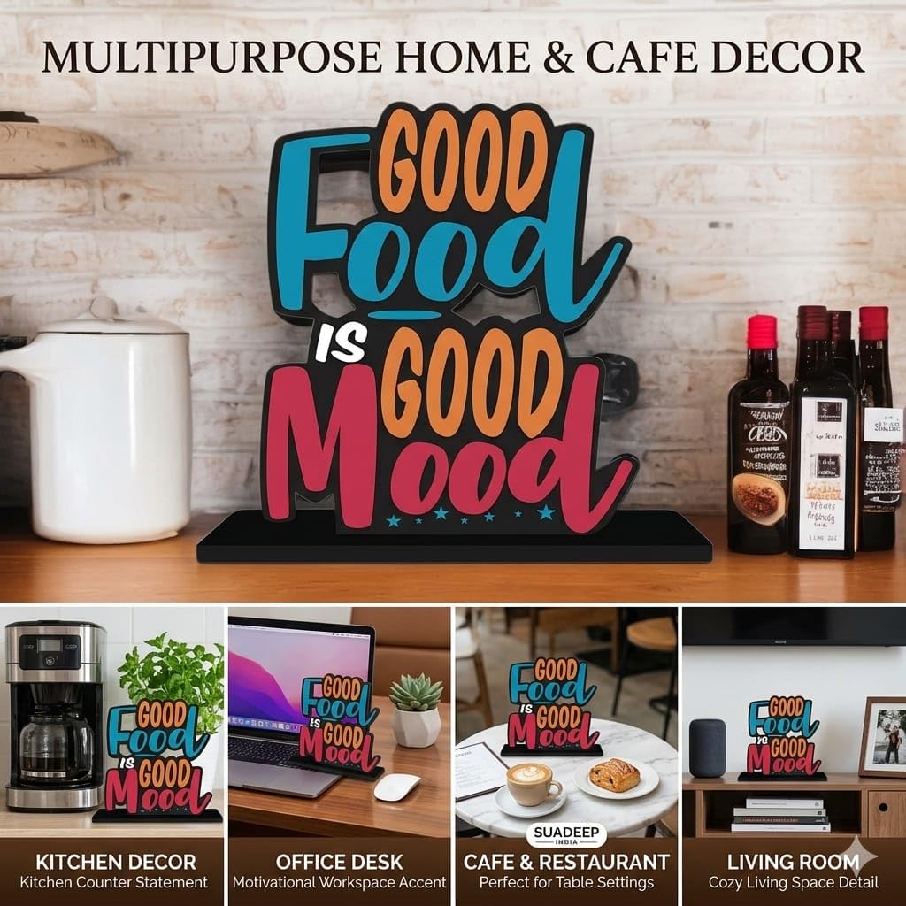 SAUDEEP INDIA Wooden Idols - 'Good Mood' Decor -2 SAUDEEP INDIA Wooden Idols - 'Good Mood' Decor -2