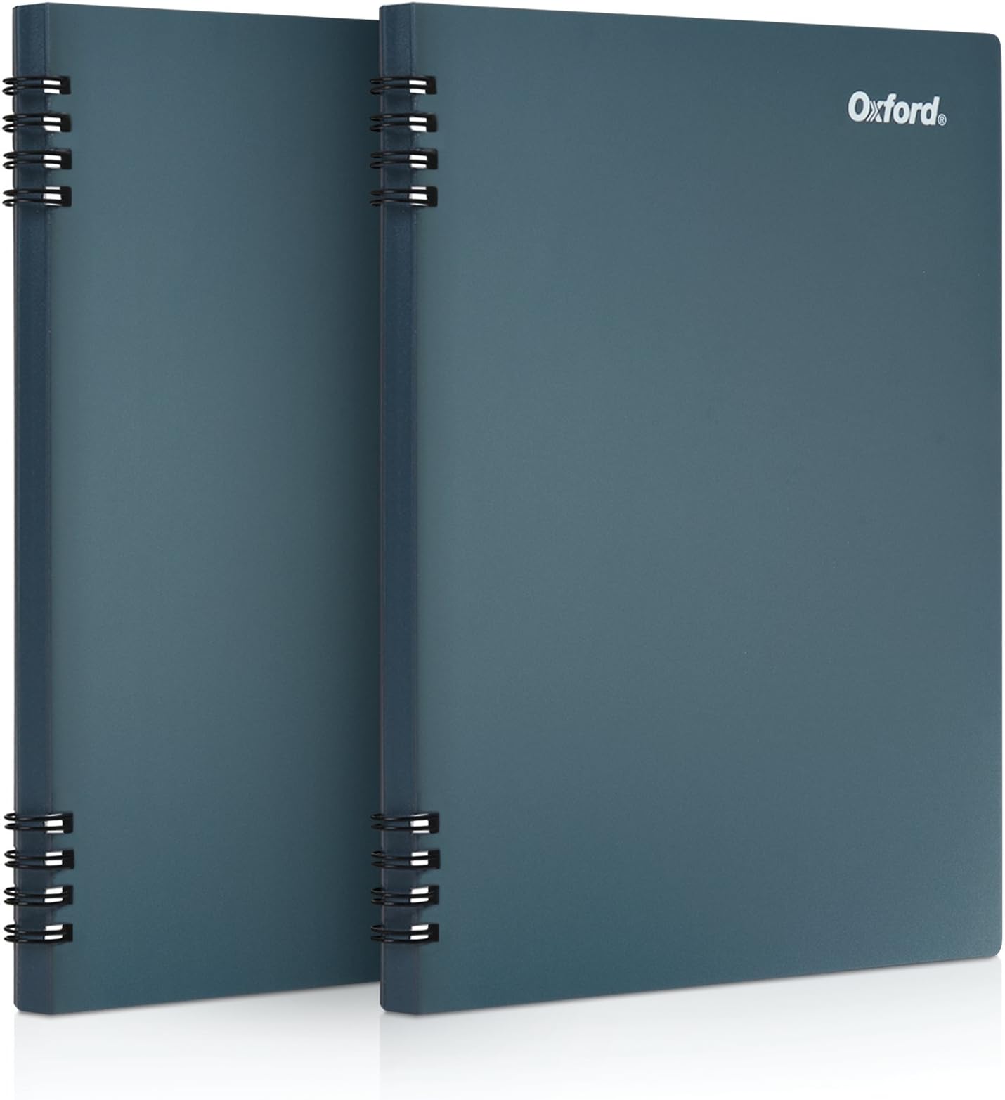 Oxford Stone Paper Notebook, 14 cm x 21.6 cm, Blue Cover, 60 Sheets, 2 Pack (161641)