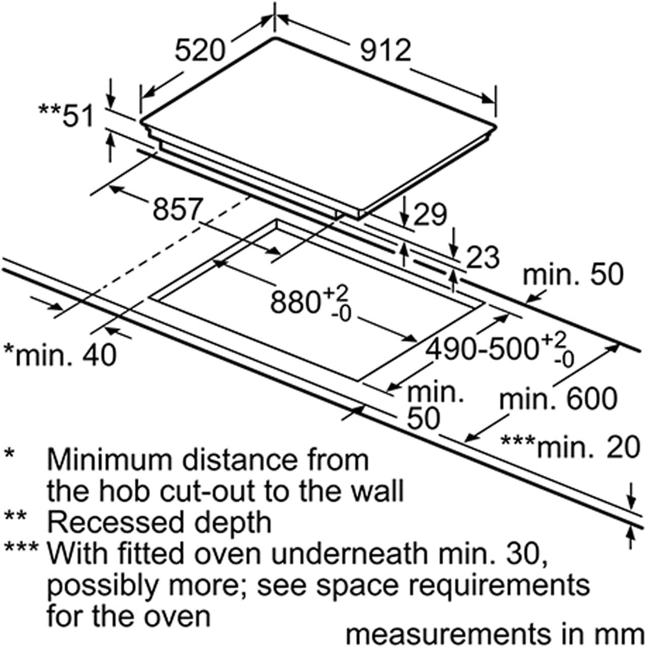 Siemens EX975KXW1E piano cottura Nero Incasso A induzione Siemens EX975KXW1E piano cottura Nero Incasso A induzione
