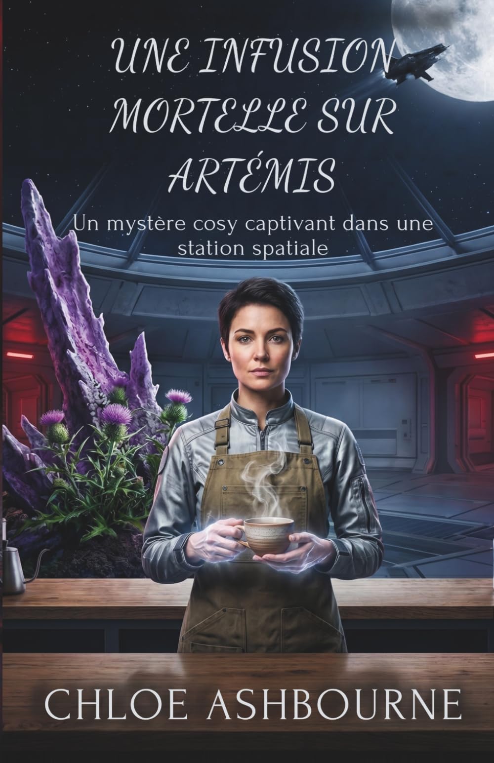 Une infusion mortelle sur Artémis: Un mystère cosy captivant dans une station spatiale