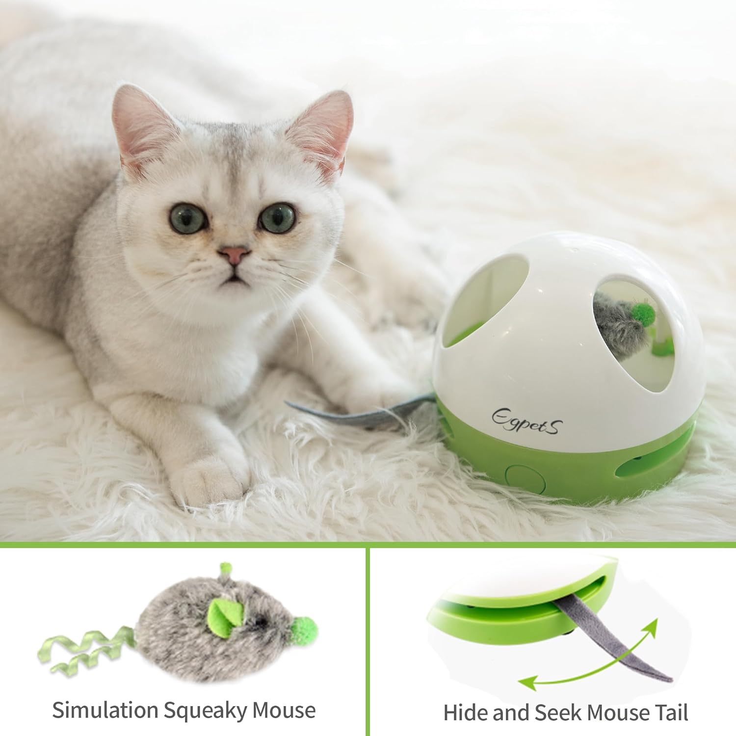 Cat Toy, Hide Mouse Cat Toy