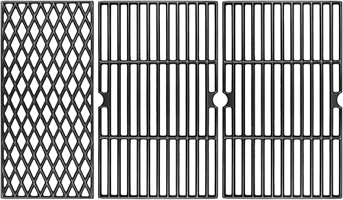 Miniatura 2 de Hisencn Rejillas de parrilla y placa de calor de 15 pulgadas para Dyna-glo DGF510SBP DGB515SDP, patio trasero GBC1460W BY13-101-001-13 piezas de