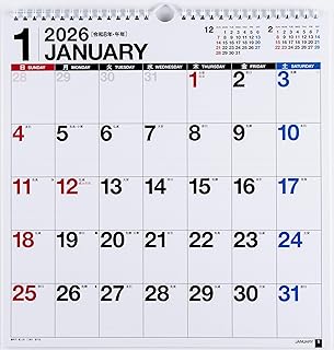 高橋 2026年 カレンダー 壁掛け A3変型 E11