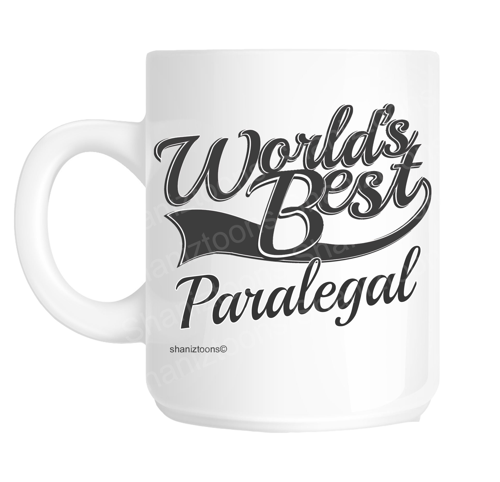Paralegal World's Best Novelty Gift Mug