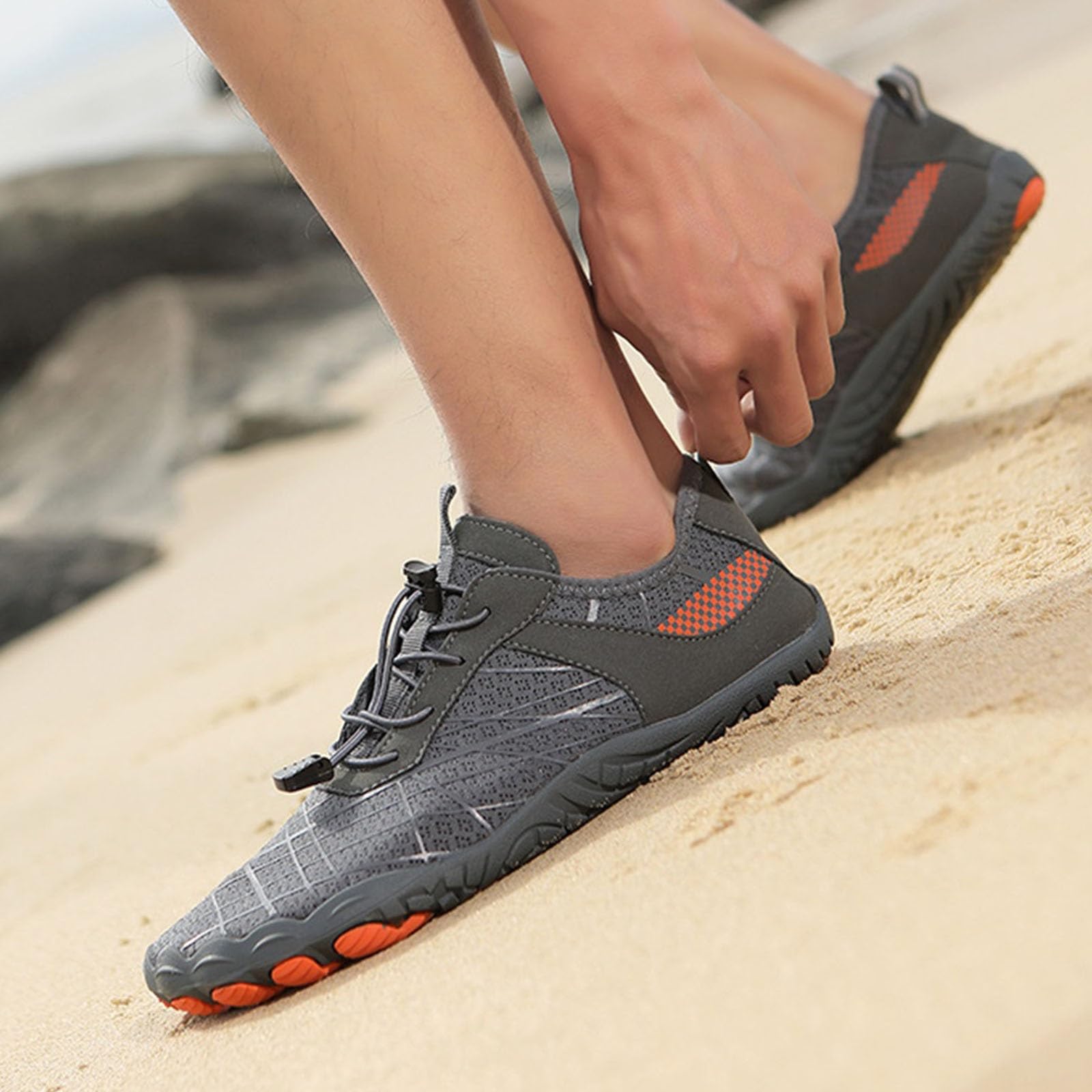 Tai Chi Scarpe Comode Barefoot da Donna Kung Fu Arti Marziali con Suola Flessibile, Tomaia Traspirante E Cinturini Regolabili